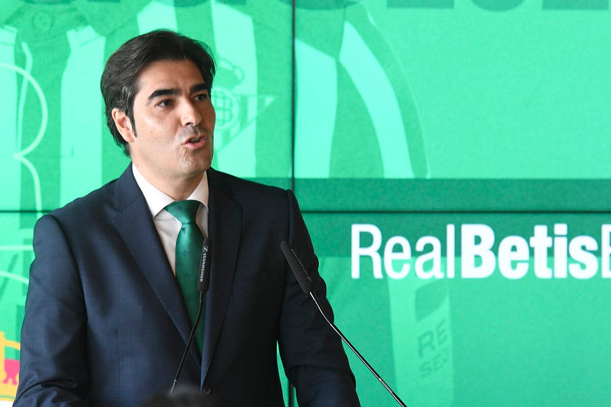 Ángel Haro, presidente del Real Betis