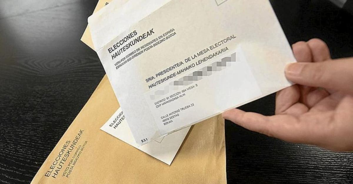 Feijóo voto por correo