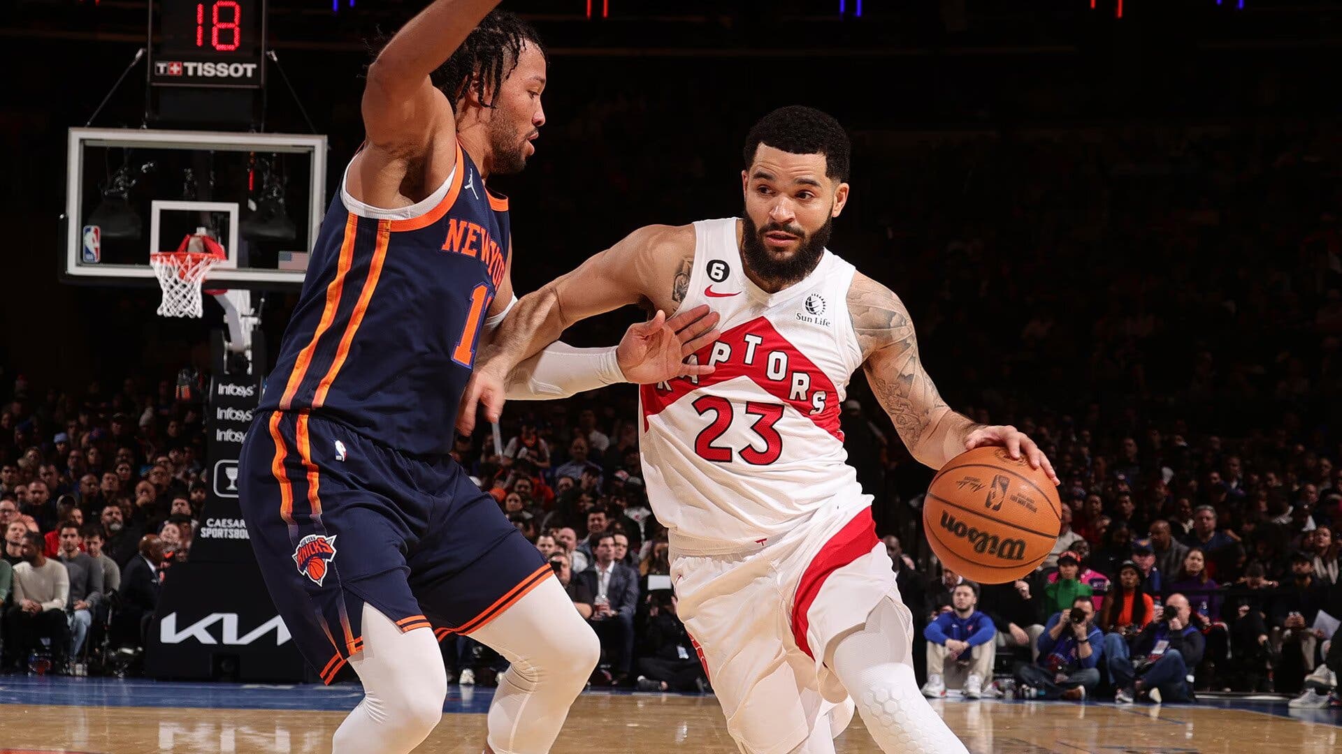 New York Knicks denuncia a Toronto Raptors por robo de información