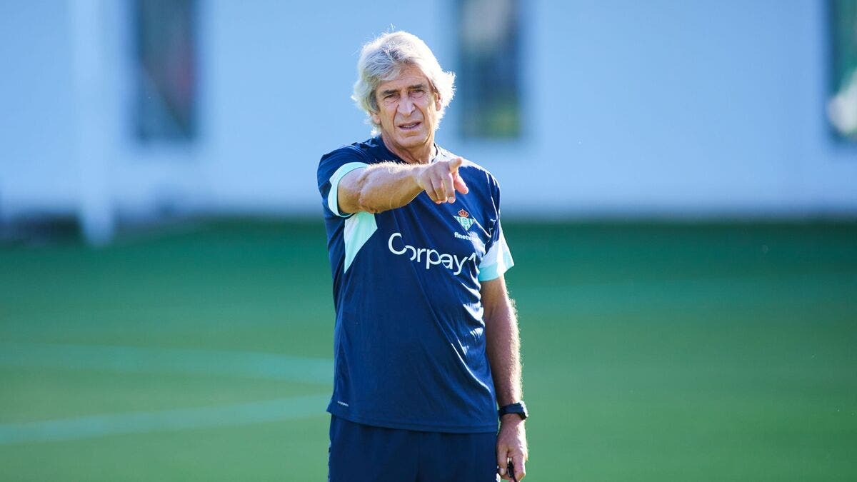 Pellegrini fija un nuevo objetivo para el Betis