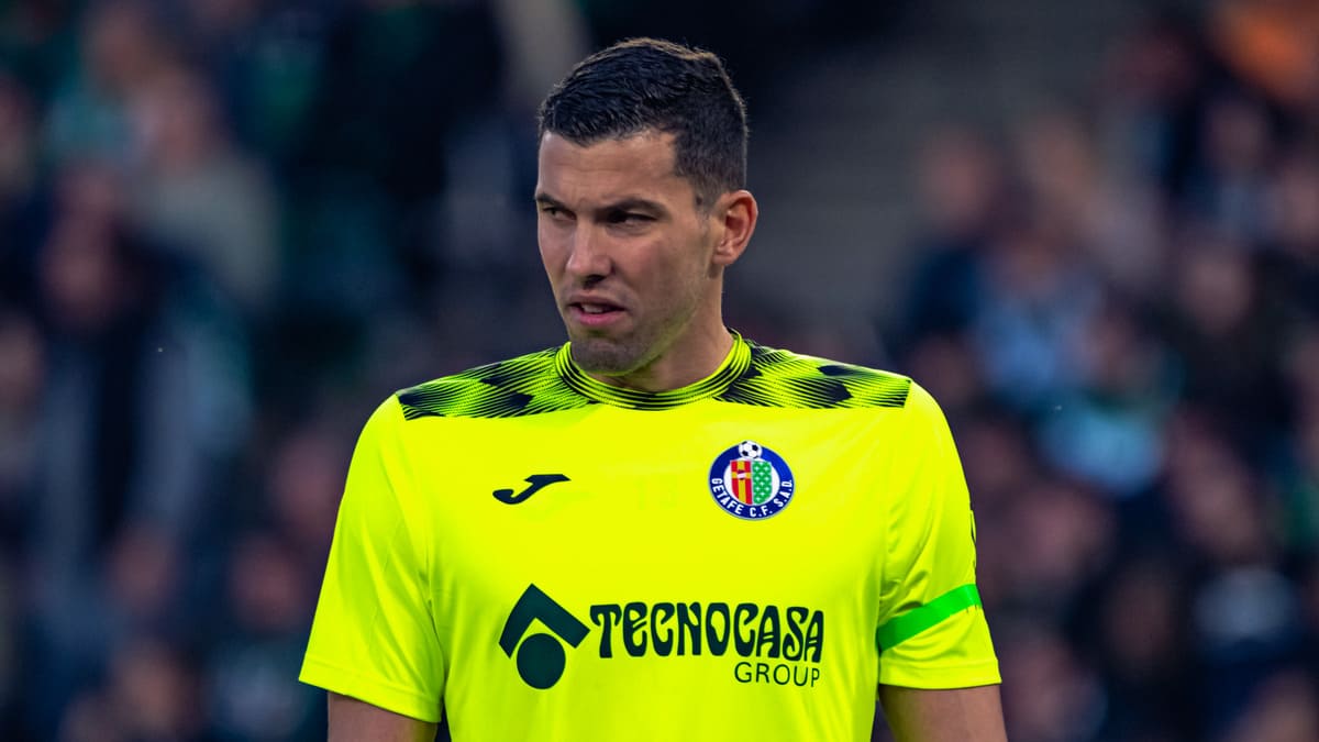 David Soria, portero del Getafe CF