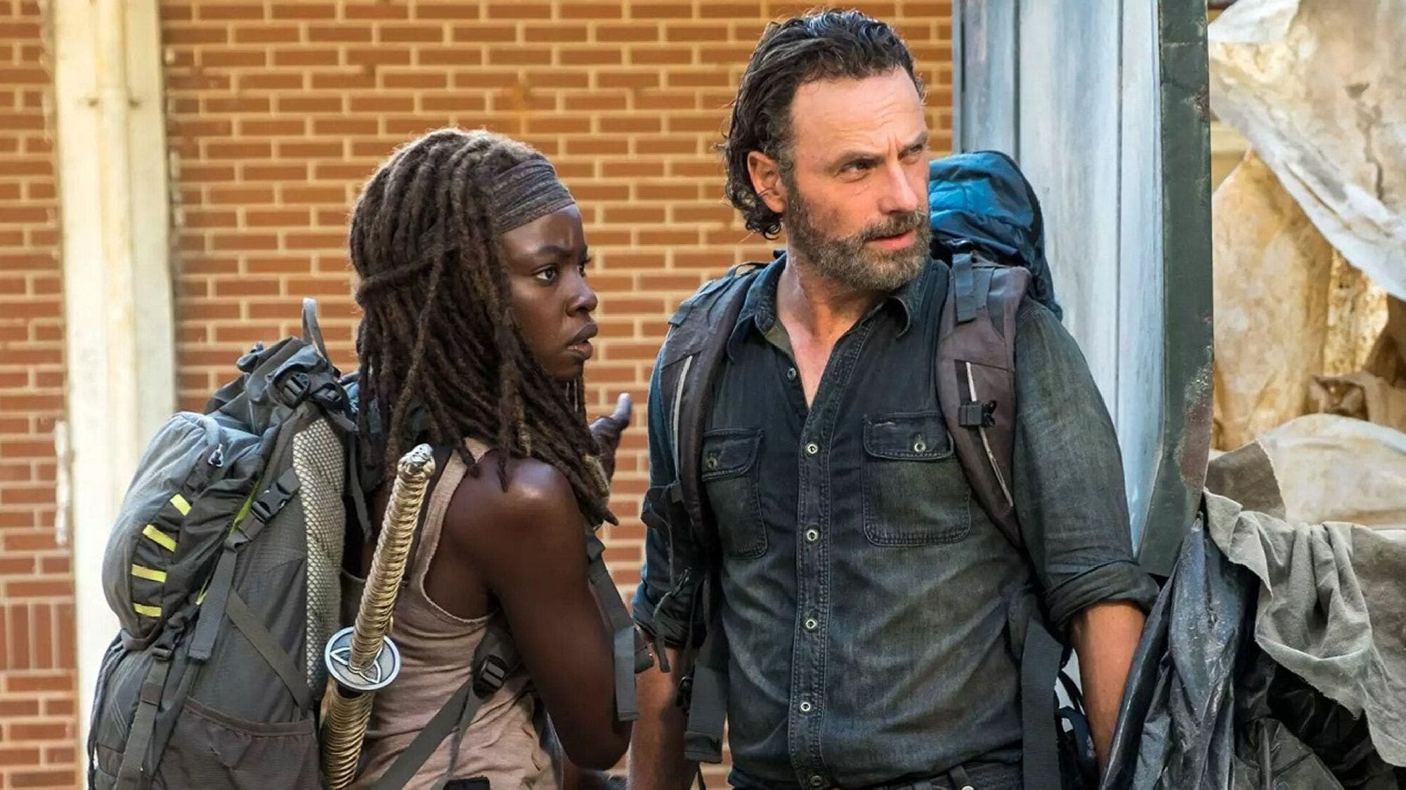 The Walking Dead Rick Michonne