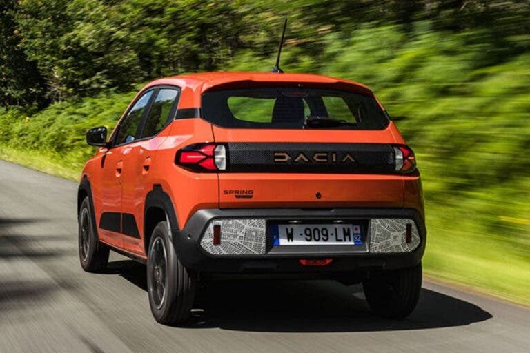 Dacia actualiza su pequeño eléctrico Spring con mejoras significativas