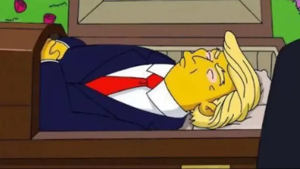 El showrunner de Los Simpson critica los memes sobre la muerte de Trump 1
