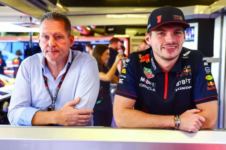 Jos y Max Verstappen