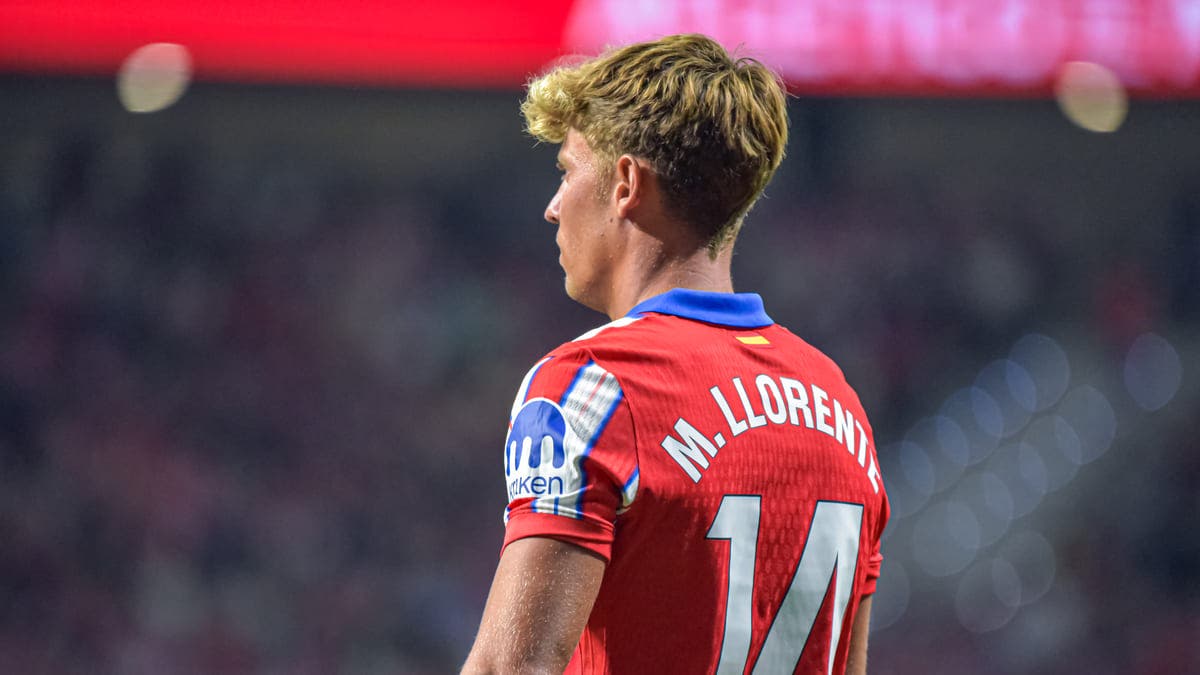 Marcos Llorente jugador del Atlético de Madrid