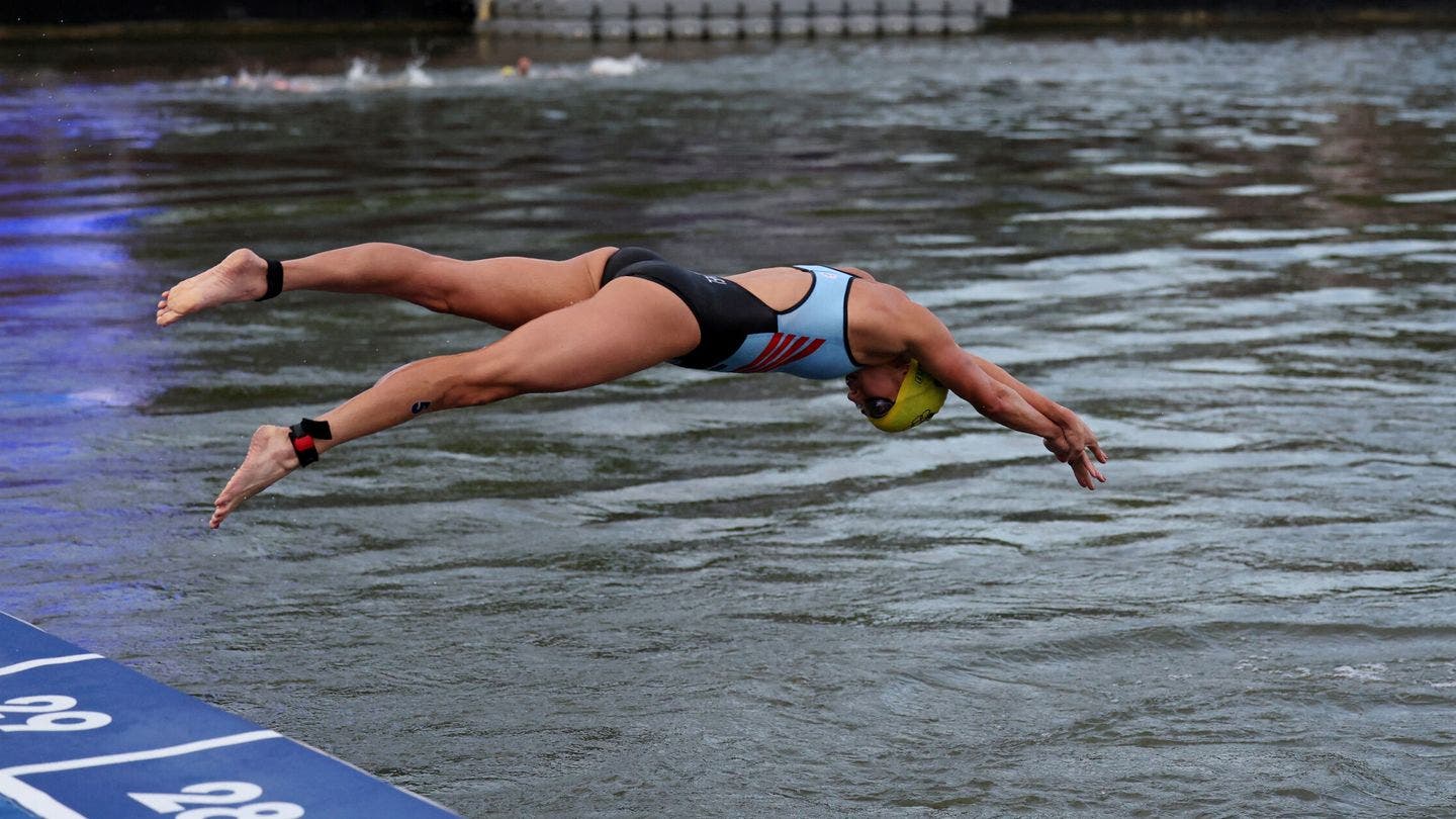 Infectados Nadadores Olímpicos en el Triatlón del Río Sena 1