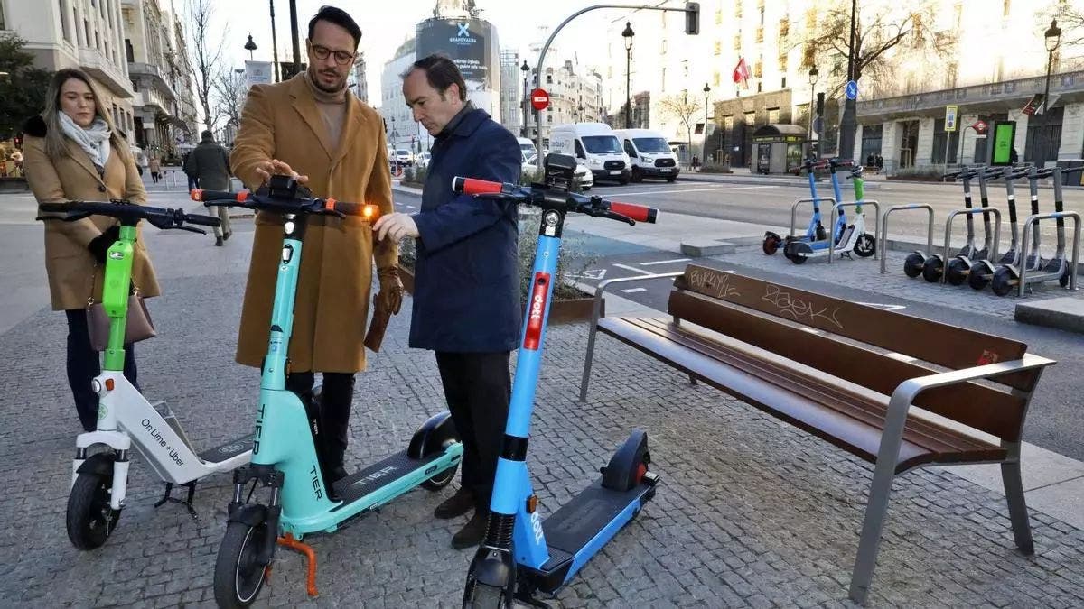 Madrid prohíbe los patinetes de alquiler 1