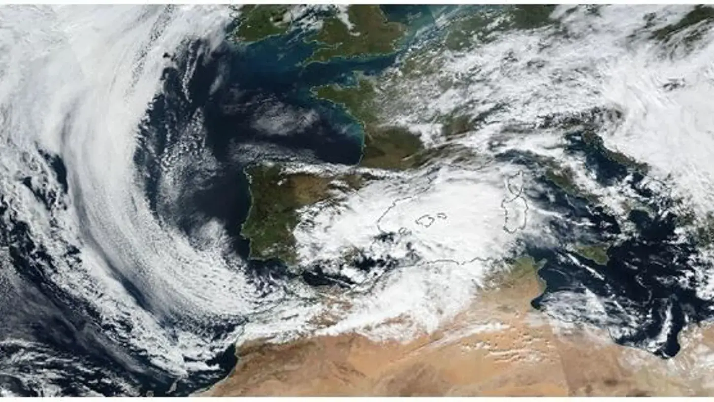 La DANA provoca lluvias intensas en el sur y este de España con más tormentas en el horizonte 1