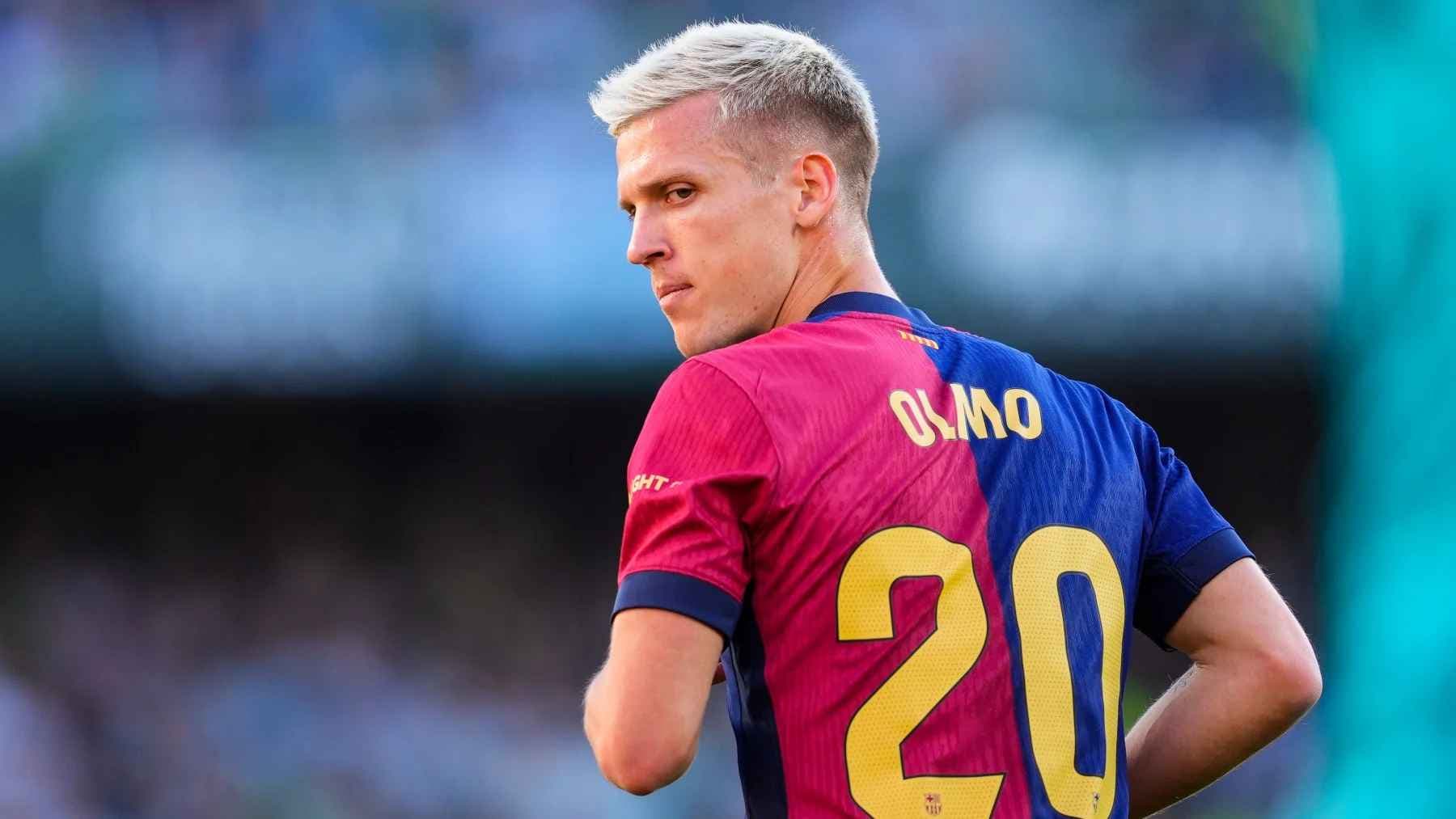 Dani Olmo inscripción